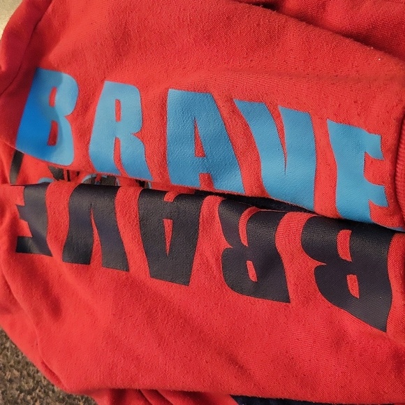 Paw Patrol red pullover hoodie with holographic patch - Picture 6 of 6